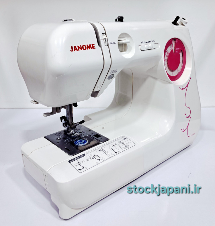 چرخ خیاطی ژانومه مدل۶۶۴ طرحJE-500 استوک