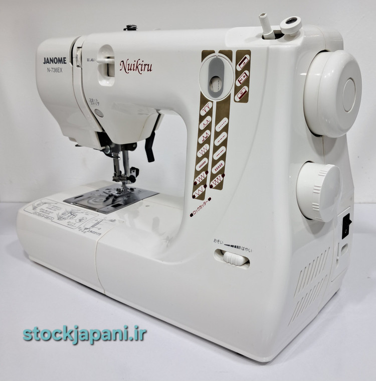 چرخ خیاطی ژانومه مدل660 طرحN-736EX استوک