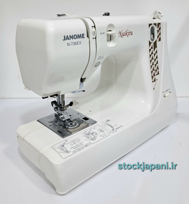 چرخ خیاطی ژانومه مدل660 طرحN-736EX استوک
