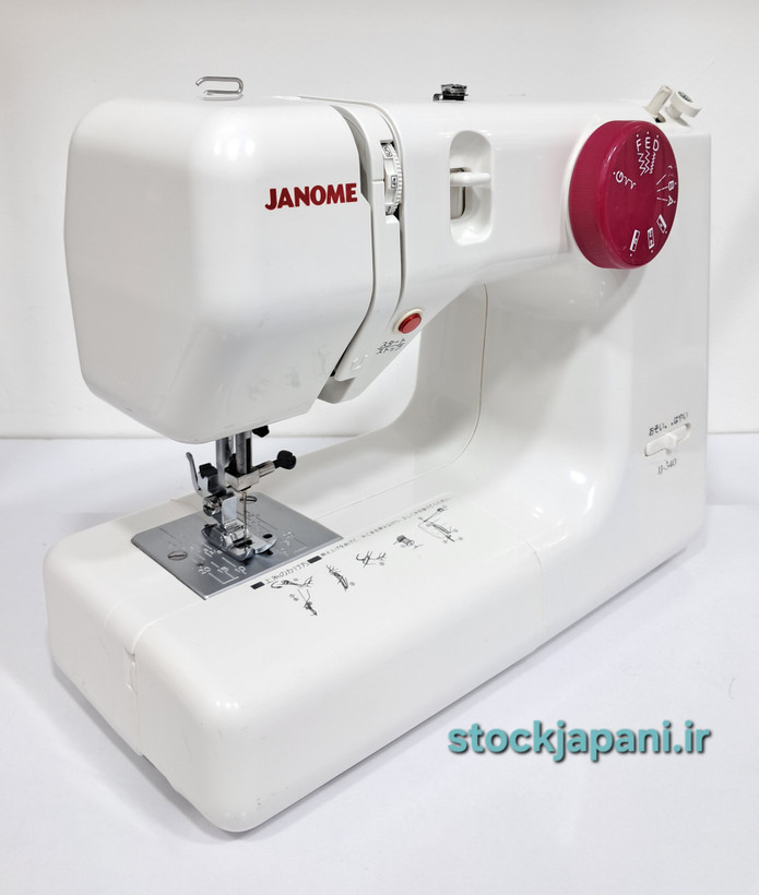 چرخ خیاطی ژانومه مدل۶۳۹ طرحIJ-340 استوک