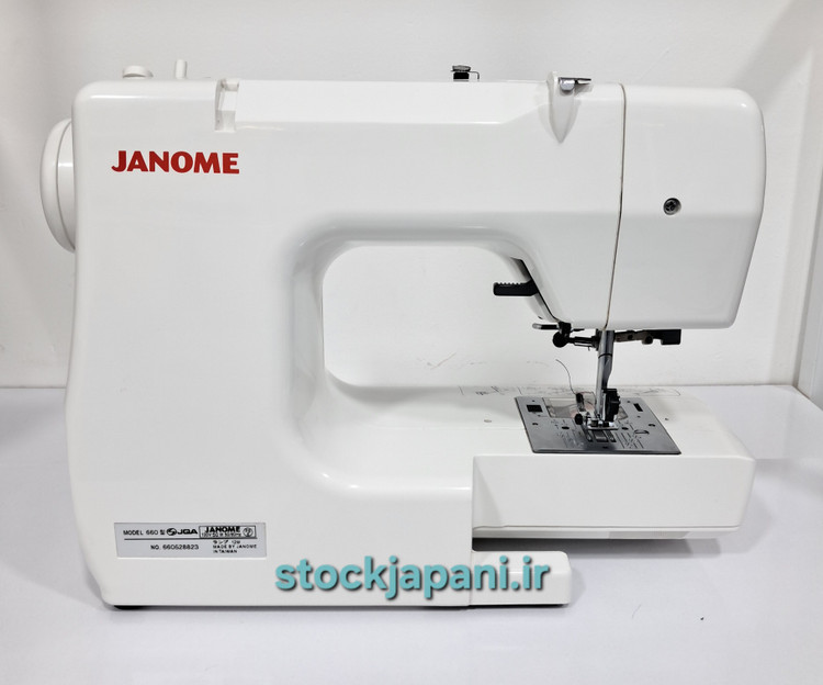 چرخ خیاطی ژانومه مدل660 طرحN-515 استوک