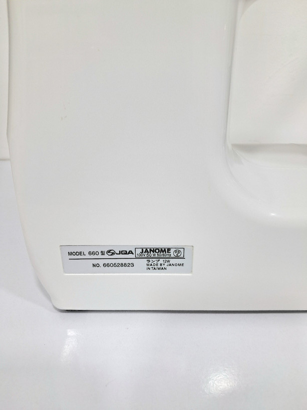 چرخ خیاطی ژانومه مدل660 طرحN-515 استوک