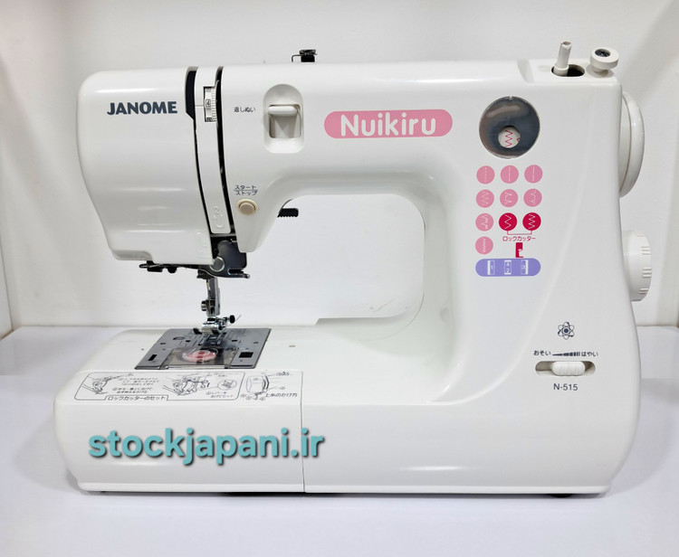 چرخ خیاطی ژانومه مدل660 طرحN-515 استوک