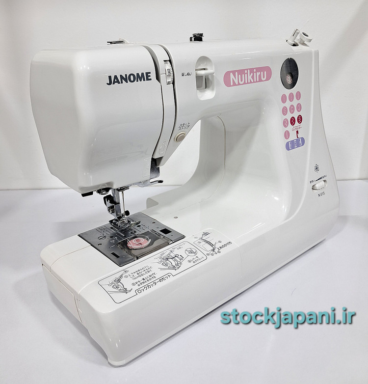 چرخ خیاطی ژانومه مدل660 طرحN-515 استوک