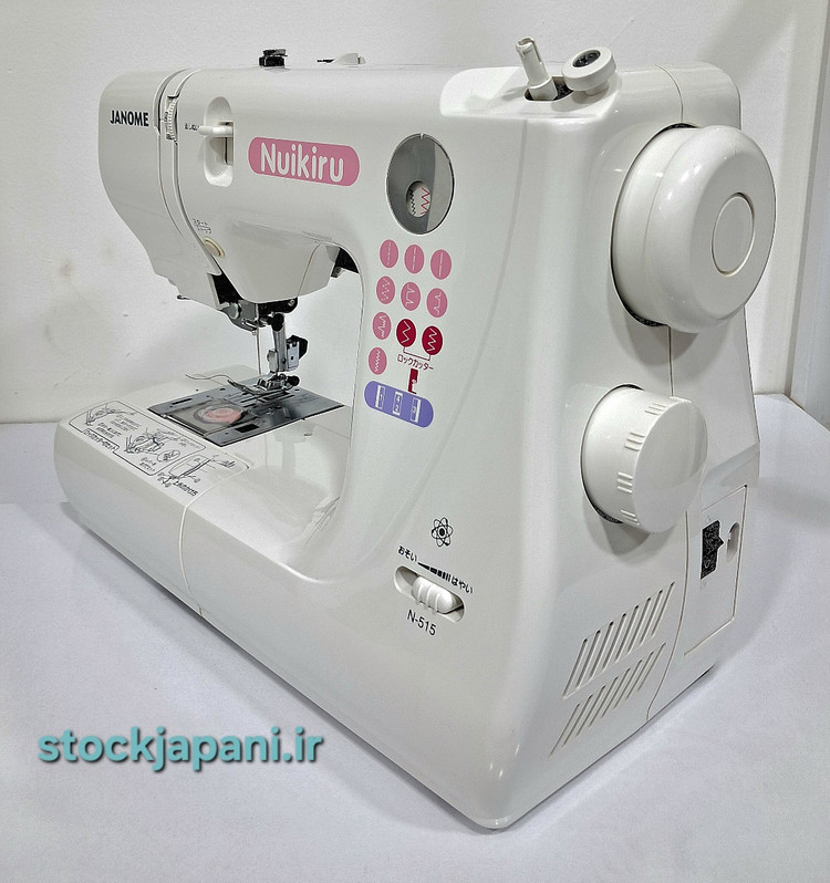 چرخ خیاطی ژانومه مدل660 طرحN-515 استوک