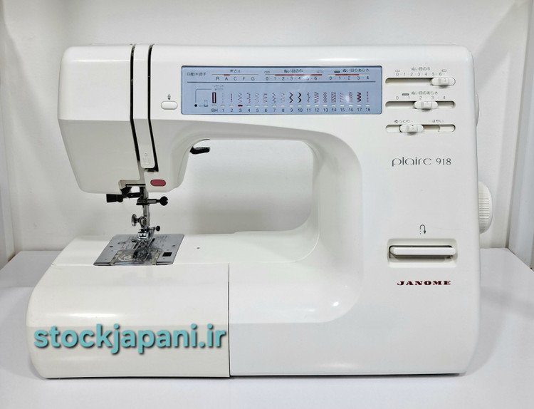 چرخ خیاطی ژانومه مدل پلیر918 استوک