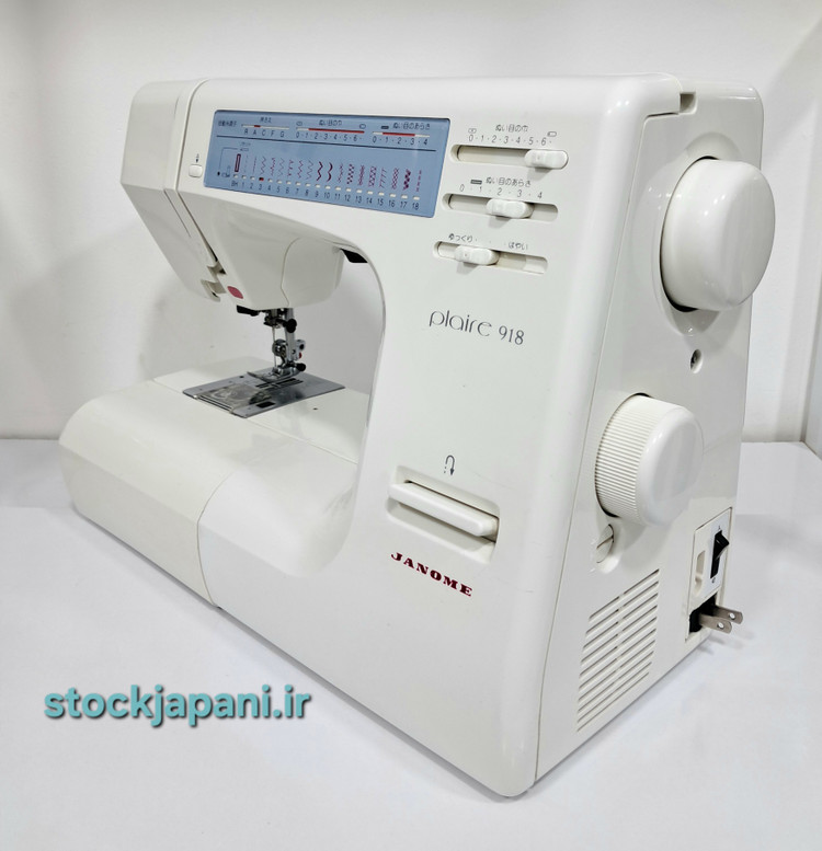 چرخ خیاطی ژانومه مدل پلیر918 استوک