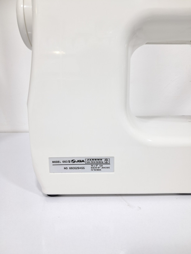 چرخ خیاطی ژانومه مدل660 طرحJC-20 استوک