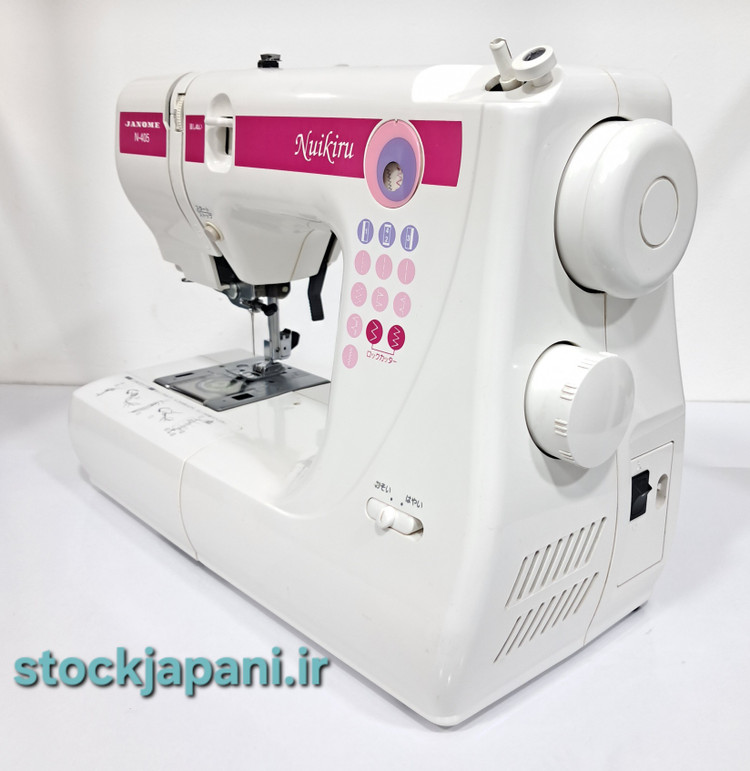 چرخ خیاطی ژانومه مدل660 طرحN-405 استوک