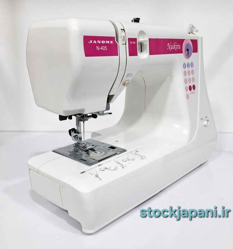 چرخ خیاطی ژانومه مدل660 طرحN-405 استوک