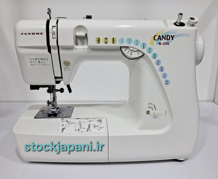 چرخ خیاطی ژانومه ژاپنی اصل مدل۶۳۹