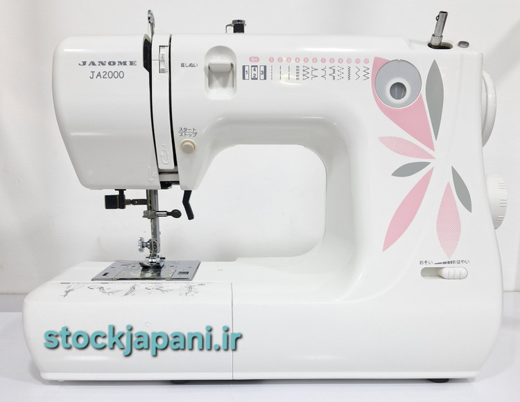 چرخ خیاطی ژانومه مدل660 طرحJA2000 استوک