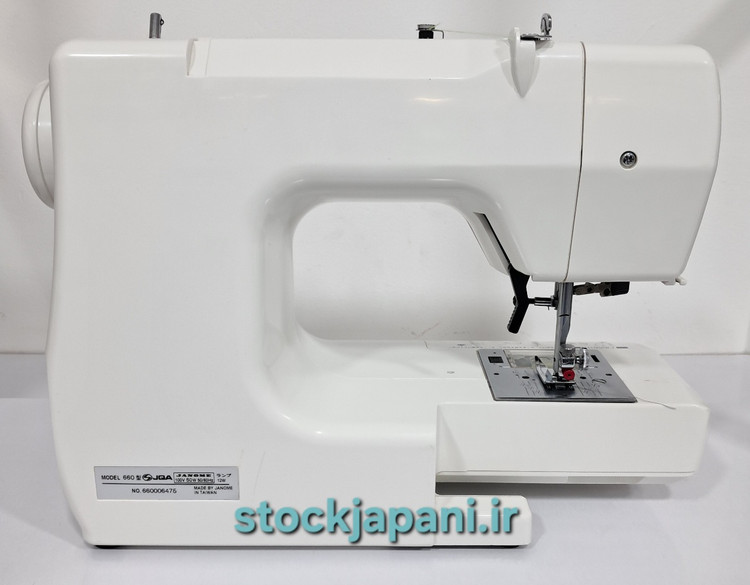 چرخ خیاطی ژانومه مدل660 طرحJA2000 استوک