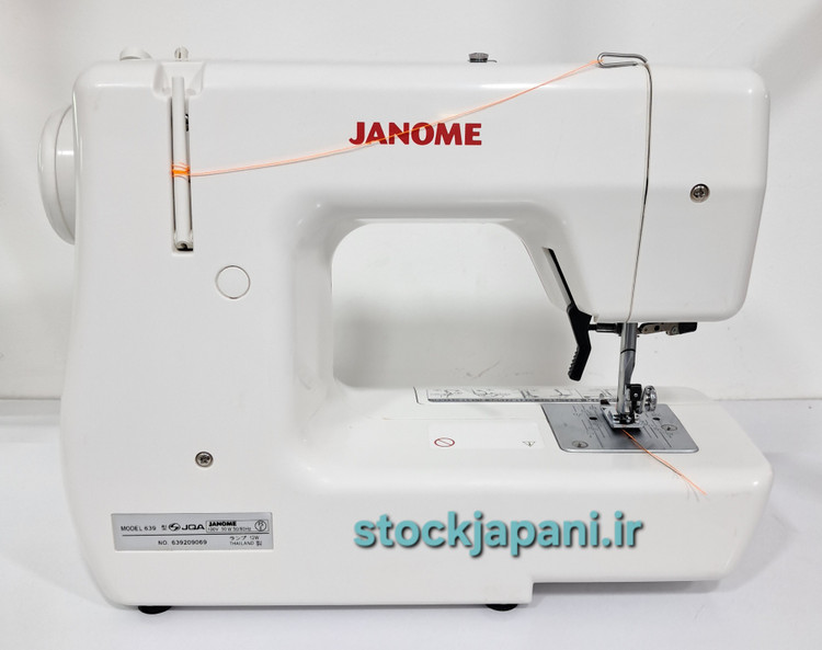 چرخ خیاطی ژانومه مدل639 طرح JE-102 استوک