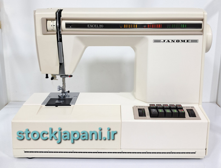 چرخ خیاطی ژانومه مدل627 استوک ژاپنی