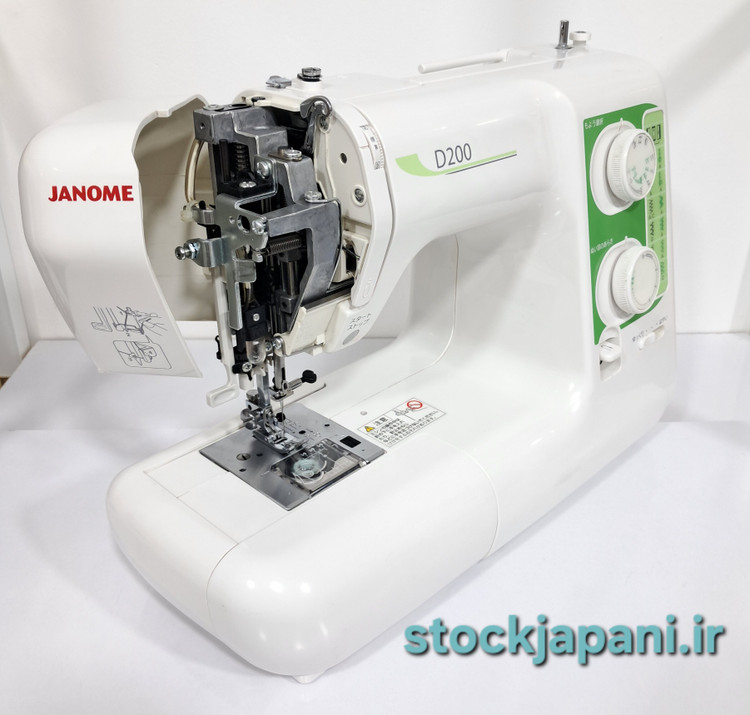 چرخ خیاطی ژانومه مدل751 طرحD200 استوک