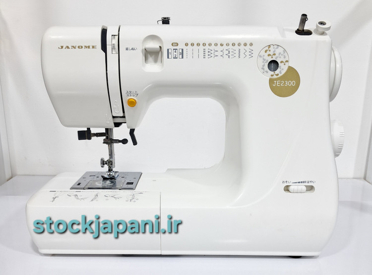 چرخ خیاطی ژانومه مدل660 طرحJE2300 استوک