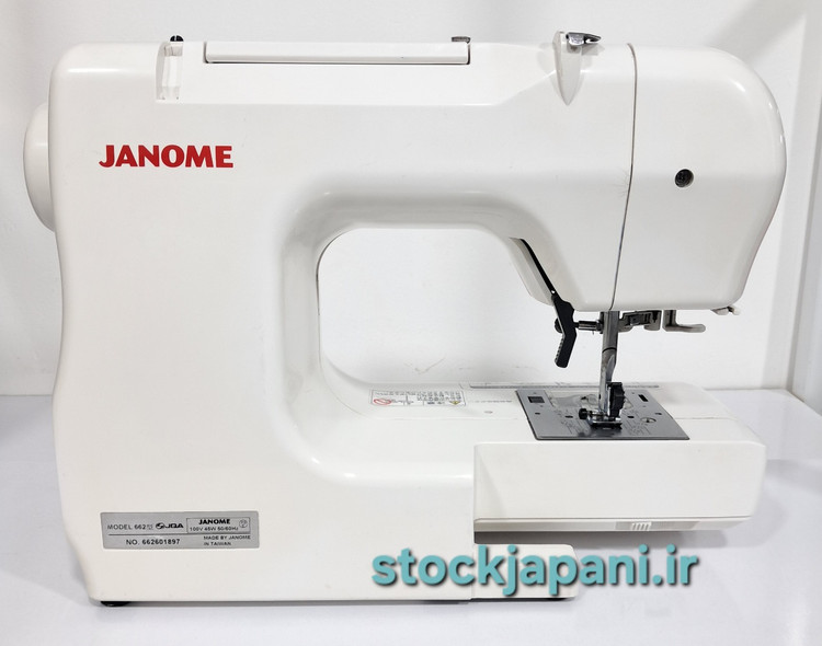 چرخ خیاطی ژانومه مدل662طرحES-10 استوک
