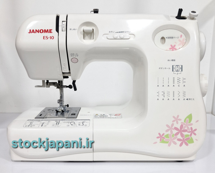 چرخ خیاطی ژانومه مدل662طرحES-10 استوک