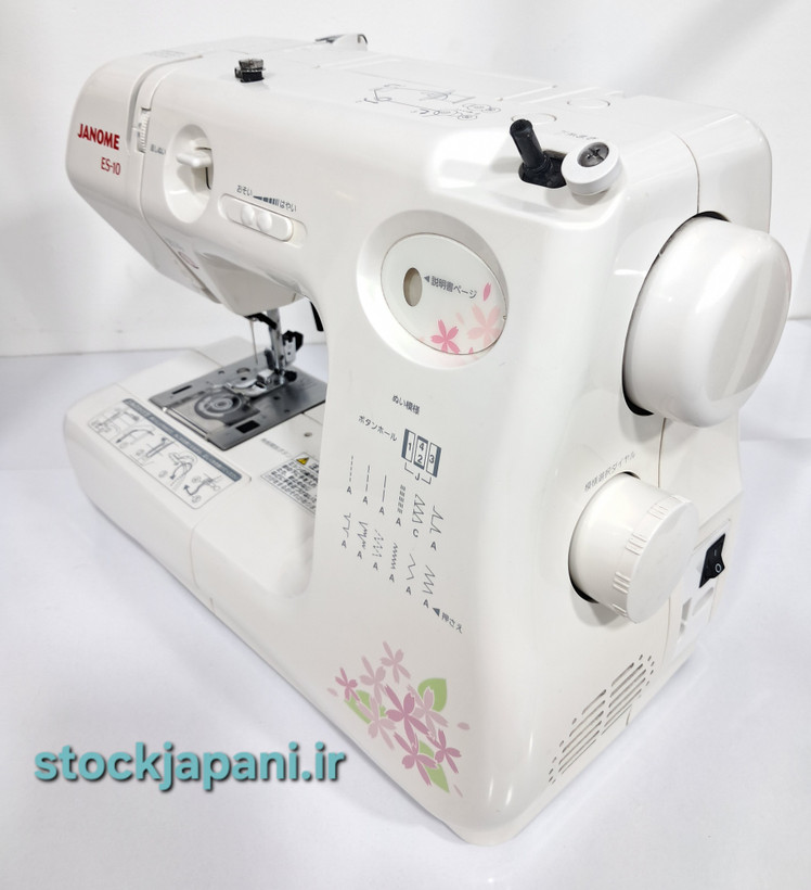چرخ خیاطی ژانومه مدل662طرحES-10 استوک
