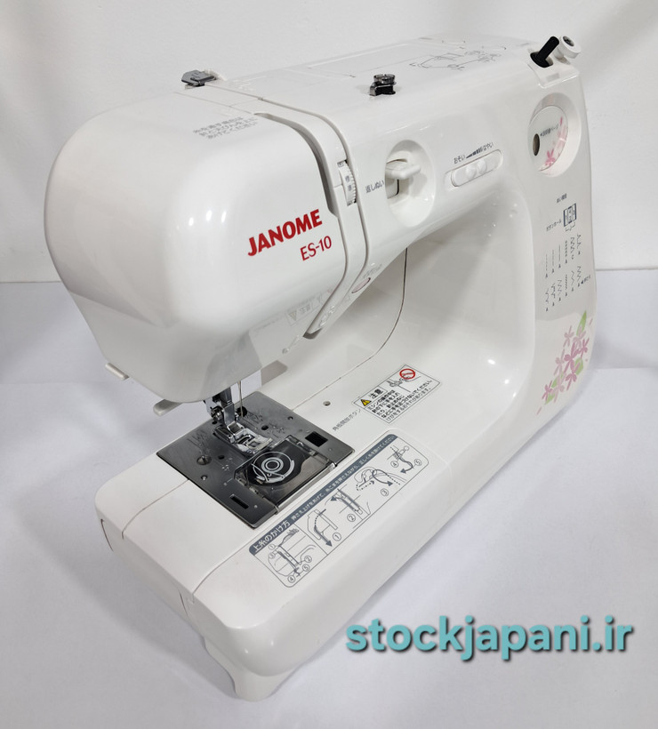 چرخ خیاطی ژانومه مدل662طرحES-10 استوک