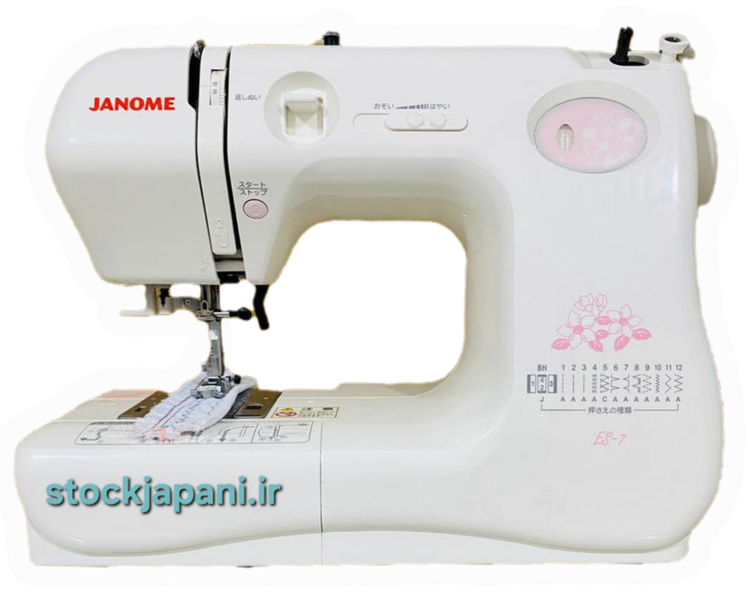 چرخ خیاطی ژانومه مدل662 طرحES-7 استوک
