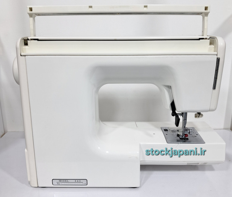 چرخ خیاطی ژانومه مدل643 طرح پلیر18 استوک ژاپنی